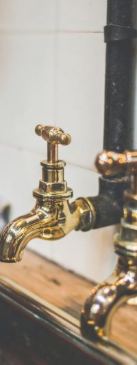 brass taps